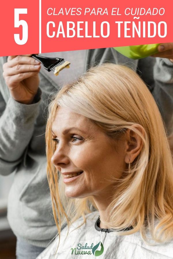 como cuidar el cabello teñido