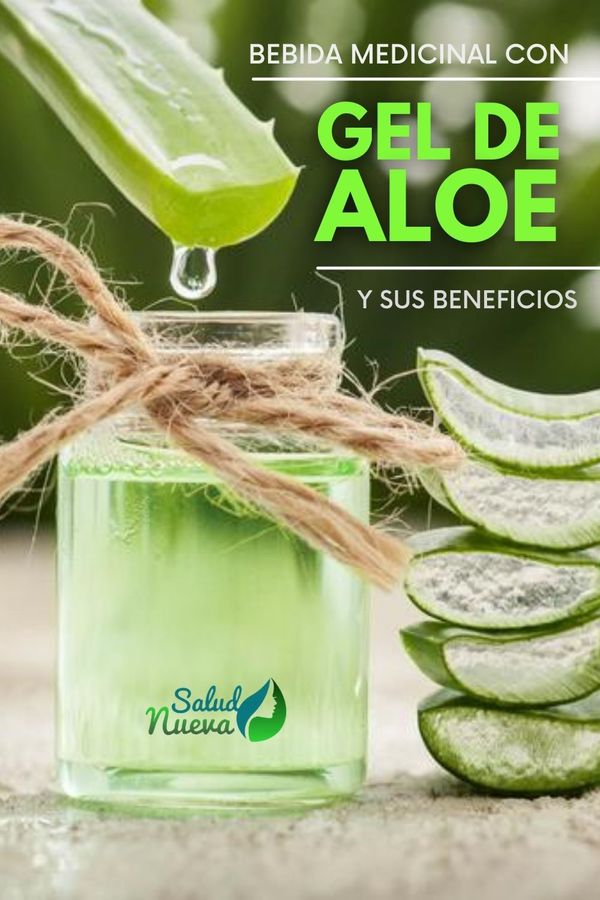 bebida de gel de aloe vera beneficios
