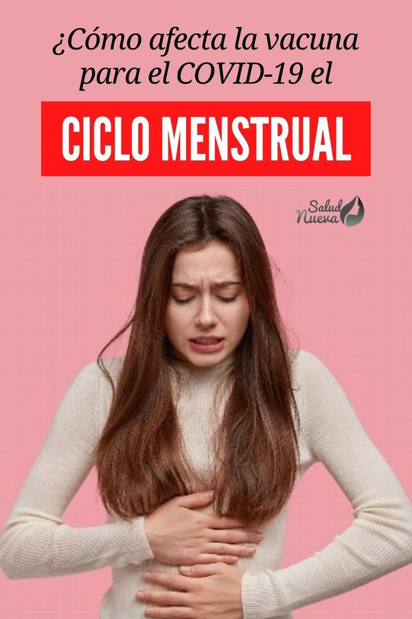 vacuna covid vs menstruacion